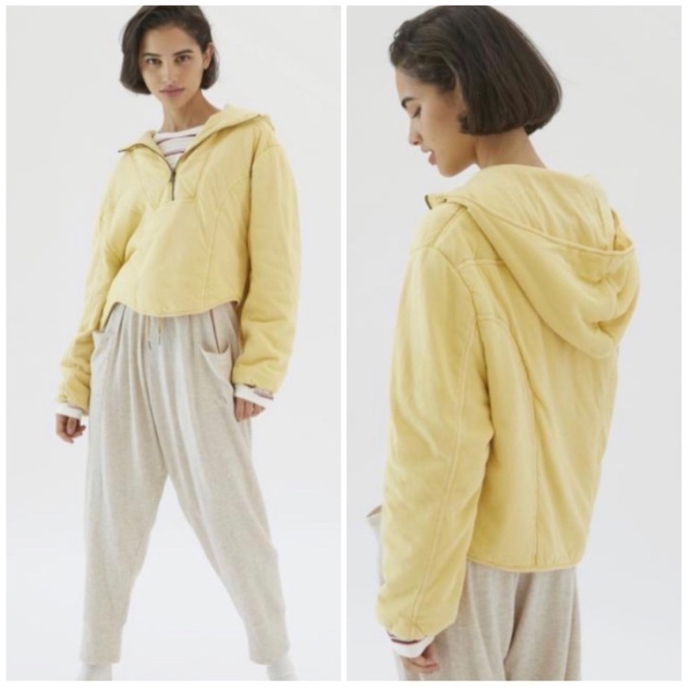 URBAN Outfitters Out from Under Queenie Quilted Hoodie Sweatshirt